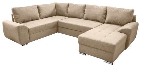 SEDACÍ SOUPRAVA, textil, béžová Livetastic - Sedací soupravy, Online Only