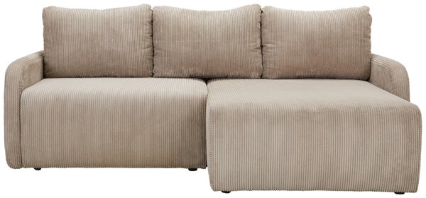 ROHOVÁ SEDAČKA, textil, béžová Carryhome - Sedací soupravy