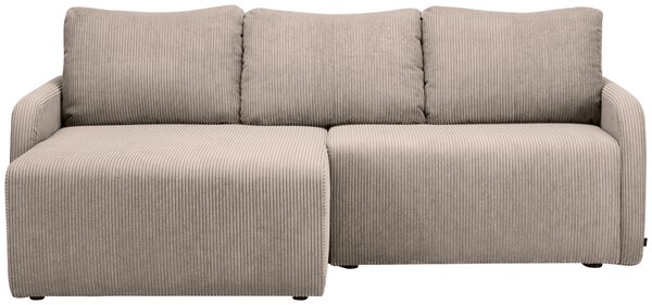 ROHOVÁ SEDAČKA, textil, béžová Carryhome - Sedací soupravy