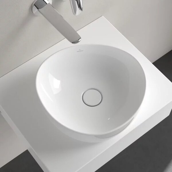Villeroy & Boch Antao umyvadlo 40x39.5 cm na pult bílá lesk 4A7240R1