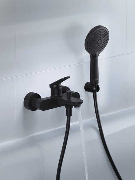 Duravit sprchová hadice 160 cm černá UV0610007046
