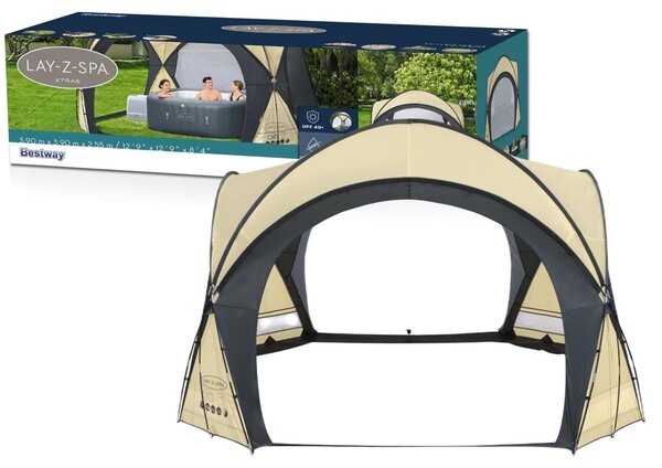 Stan na vířivku Bestway 60305 LAY-Z-SPA Xtras Pavilion 390 x 390 x 255 cm