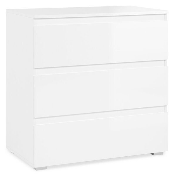 Komoda se 3 zásuvkami, šířka 80 cm - PRETORIA