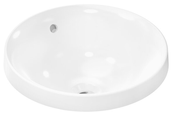 Hansgrohe Xuniva S umyvadlo 40x40 cm kulatý zápustný bílá lesk 60155450