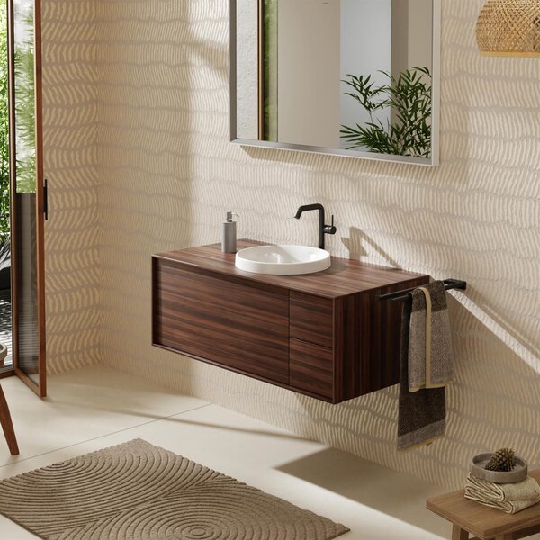 Hansgrohe Xuniva S umyvadlo 40x40 cm kulatý zápustný bílá lesk 60155450