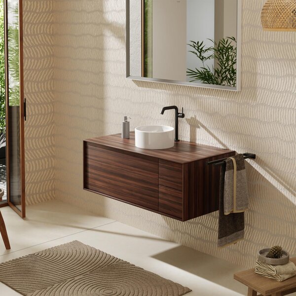Hansgrohe Xuniva S umyvadlo 30x30 cm kulatý na pult bílá lesk 60163450