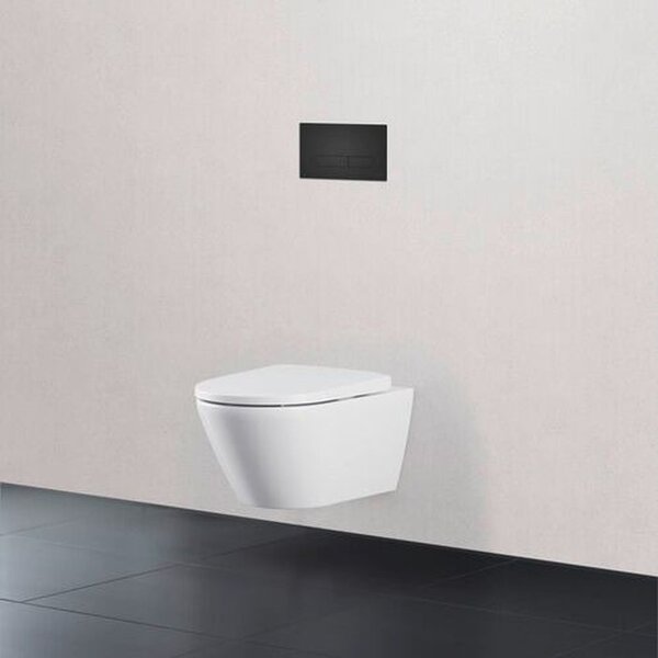 Duravit DuraSystem splachovací tlačítko pro WC černá WD5001031000