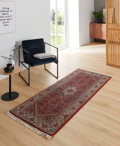 ORIENTÁLNÍ KOBEREC, 80/200 cm krémová, červená Cazaris - Orientální koberce