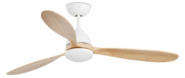 FARO POROS L LED, bílá, stropní ventilátor s DC motorem