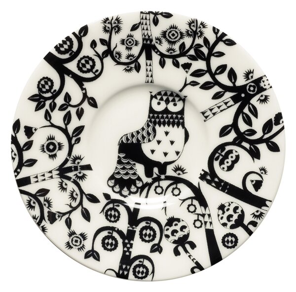 Podšálek espresso Taika iittala 11 cm černý