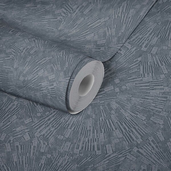 A.S. Création | Vliesová tapeta na zeď Titanium 3 38203-2 | 0,53 x 10,05 m | modrá, šedá