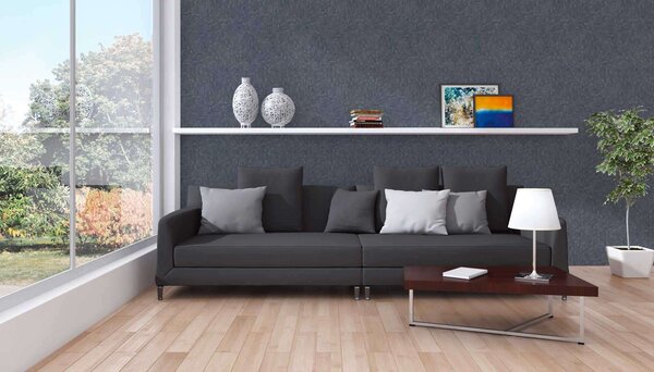 A.S. Création | Vliesová tapeta na zeď Titanium 3 38203-2 | 0,53 x 10,05 m | modrá, šedá