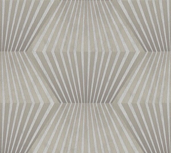 A.S. Création | Vliesová tapeta na zeď Titanium 3 38204-3 | 0,53 x 10,05 m | béžová, šedá