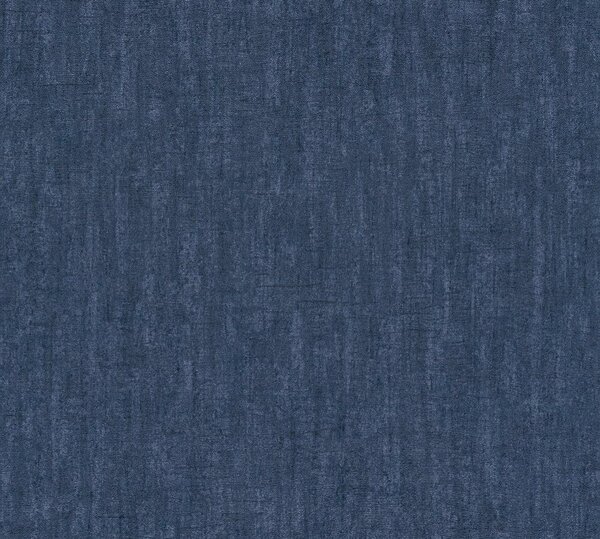 A.S. Création | Vliesová tapeta na zeď Titanium 3 38205-1 | 0,53 x 10,05 m | modrá, metalická