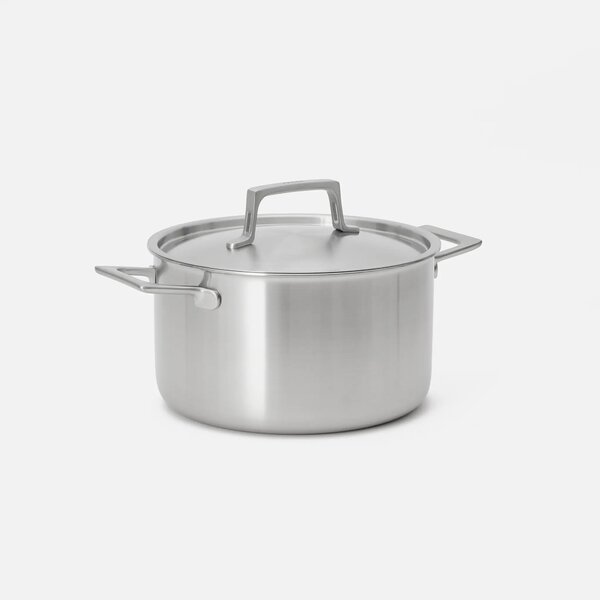 Fabini Kastrol Lucca 4.0 Pro, ø 24 cm (5,5 l) - Nerezový beznýtový kastrol z vícevrstvé nerezové oceli s poklicí