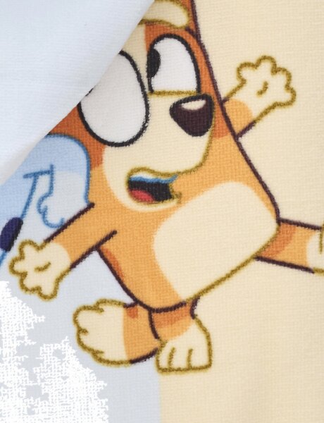 Dětské pončo mikrovlákno Bluey 50x100cm Faro
