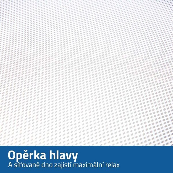 Nafukovací lehátko - červené