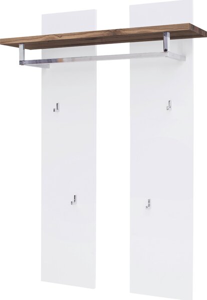ŠATNÍ PANEL, bílá, barvy dubu, dub, 91/135/25 cm Novel - Šatní panely