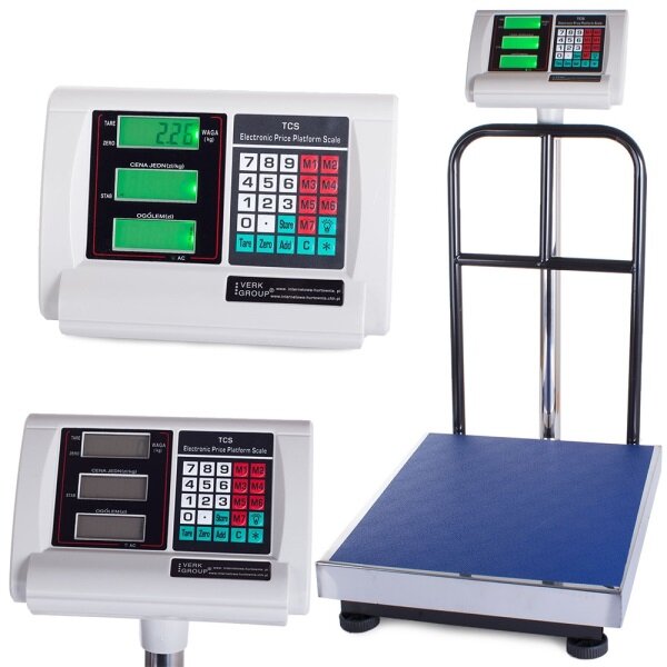 Verk 17061 Můstková digitální váha do skladu 200kg/50g