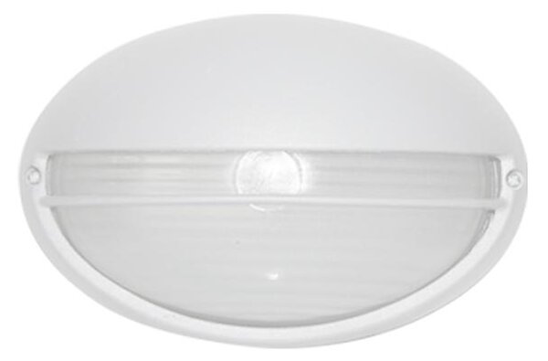 ACA Lighting Venkovní přisazené svítidlo HI5073W max. 40W/E27/IP45, bílé