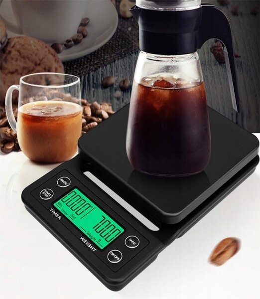 VK 17136 Digitální kuchyňská váha 5 kg, černá