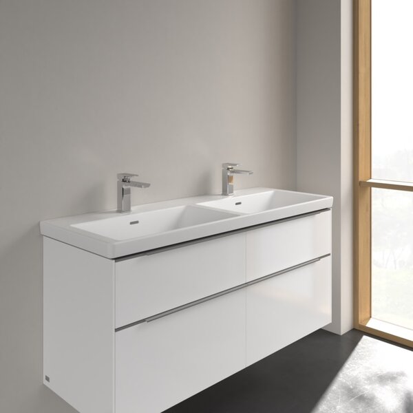 Villeroy & Boch Subway 3.0 umyvadlo 130x47.5 cm obdélníkový nábytkový bílá matný 4A71D5RW