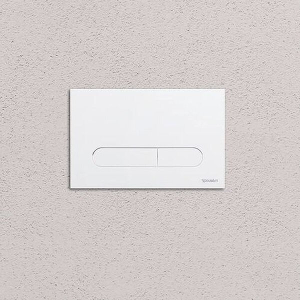 Duravit DuraSystem splachovací tlačítko pro WC bílá WD5009011000