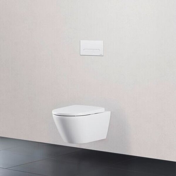 Duravit DuraSystem splachovací tlačítko pro WC bílá WD5009011000