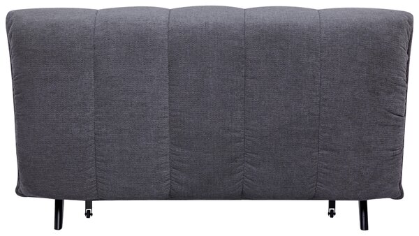 ROZKLÁDACÍ POHOVKA, dřevo, kov, textil, šedá Stylife - Rozkládací sedačky