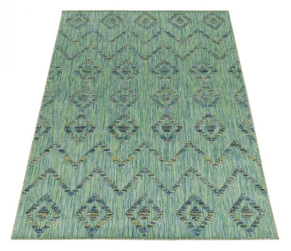 Kusový venkovní koberec Bahama 5152 green 80x250 cm