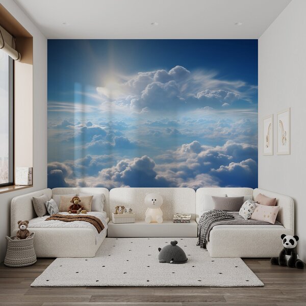 Fototapety Klidná obloha s nadýchanými mraky nad hlavou, Fototapety obloha, u76148 : uwalls.cz