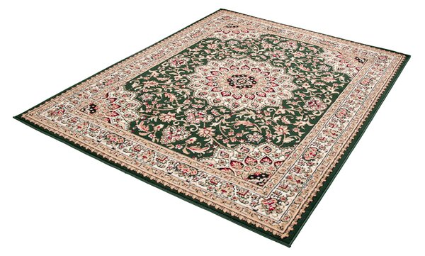 Makro Abra Klasický kusový koberec ATLAS F740A zelený Rozměr: 80x150 cm
