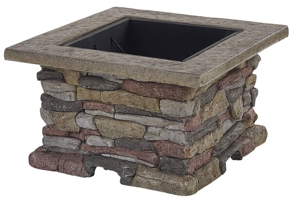 Ohniště s grilem KELUD Beton Šedá