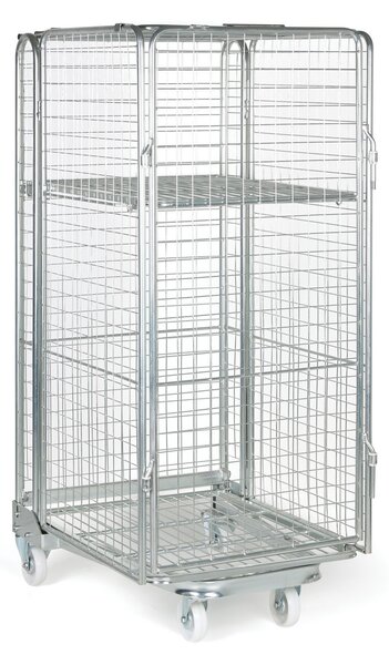 Rollkontejner, 1 police, 1680 x 734 x 854 mm