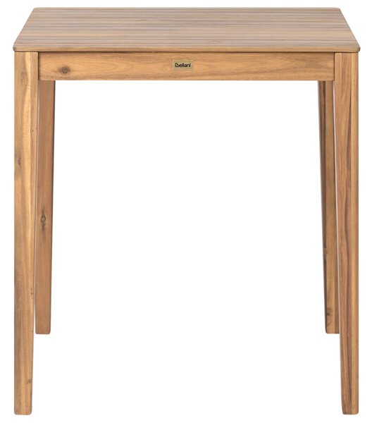 Bistro stolek CHIOGGIA 70 cm 70 cm Certifikované akáciové dřevo Světle hnědá