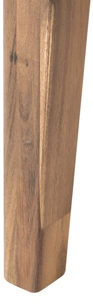 Bistro stolek CHIOGGIA 70 cm 70 cm Certifikované akáciové dřevo Světle hnědá
