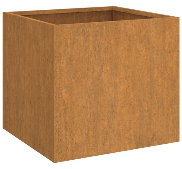 Truhlík 42x40x39 cm cortenová ocel