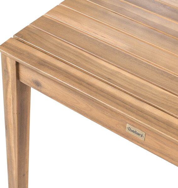 Bistro stolek CHIOGGIA 70 cm 70 cm Certifikované akáciové dřevo Světle hnědá