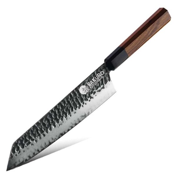 Kuchyňský nůž kiritsuke z Japonské oceli SaKuRo Eben 22,5 cm