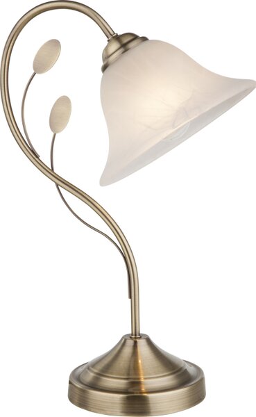 Globo 69007-1T POSADAS - Stolní rustikální lampa (Rustikální stolní lampa nejen na noční stolek)