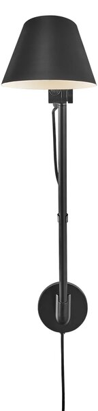 NORDLUX Stay flexibilní nástěnná lampa Barva: Černá