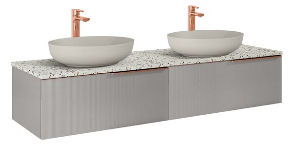 Elita Soho Slim skříňka 160x45.3x31.8 cm pod umyvadlo závěsná béžová RE081604047020