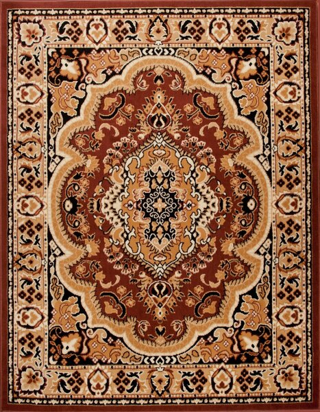 Moderní koberec Atlas - orientální 3 - hnědý Rozměr koberce: 140x200 cm