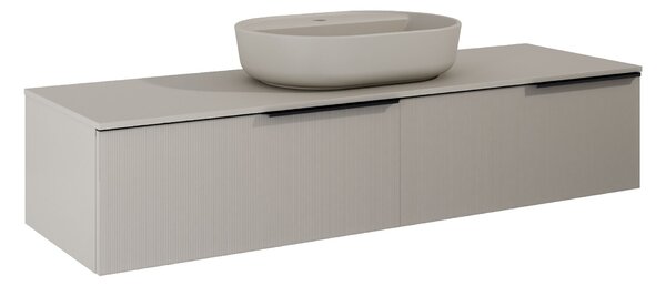 Elita Soho Slim skříňka 160x45.3x31.8 cm pod umyvadlo závěsná béžová RE081604047020