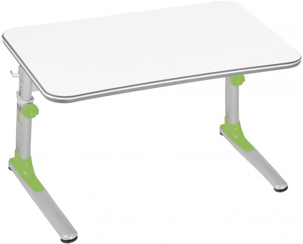 Rostoucí stůl Junior 32W1 13 (bílý/zelený)