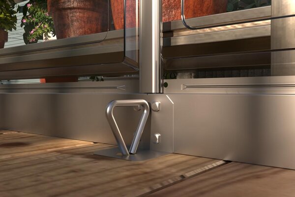 Zahradní polykarbonátový skleník CRAFTFIELD 4.8 m +dárek základna ke skleníku ZDARMA