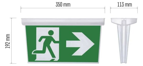 Emos lighting Difuzor pro nouzové svítidlo NESSI, IP65 1548111200