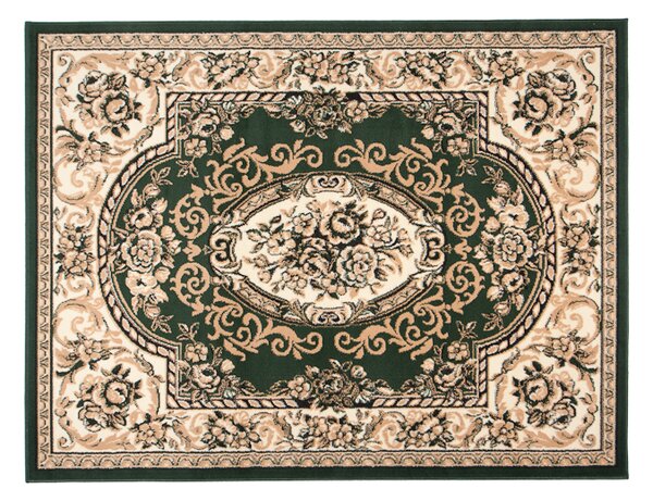 Makro Abra Klasický kusový koberec ATLAS F739A zelený Rozměr: 160x230 cm