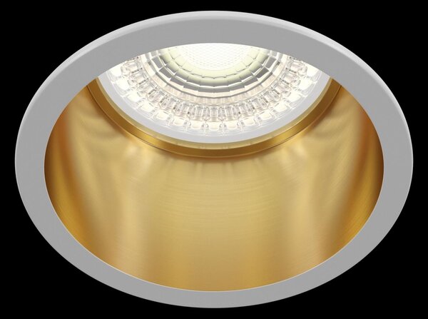 Maytoni Moderní vestavné svítidlo REIF, 12W, ⌀ 6,8 cm, 1xGU10 Barva: Černá