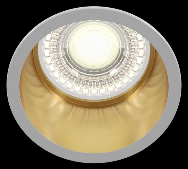 Maytoni Moderní vestavné svítidlo REIF, 12W, ⌀ 6,8 cm, 1xGU10 Barva: Černá